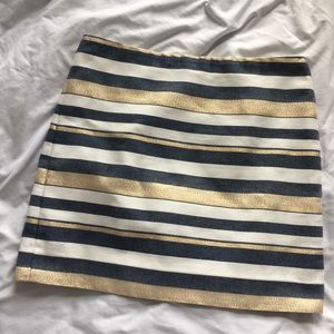 J. Crew Shiny Mini Skirt